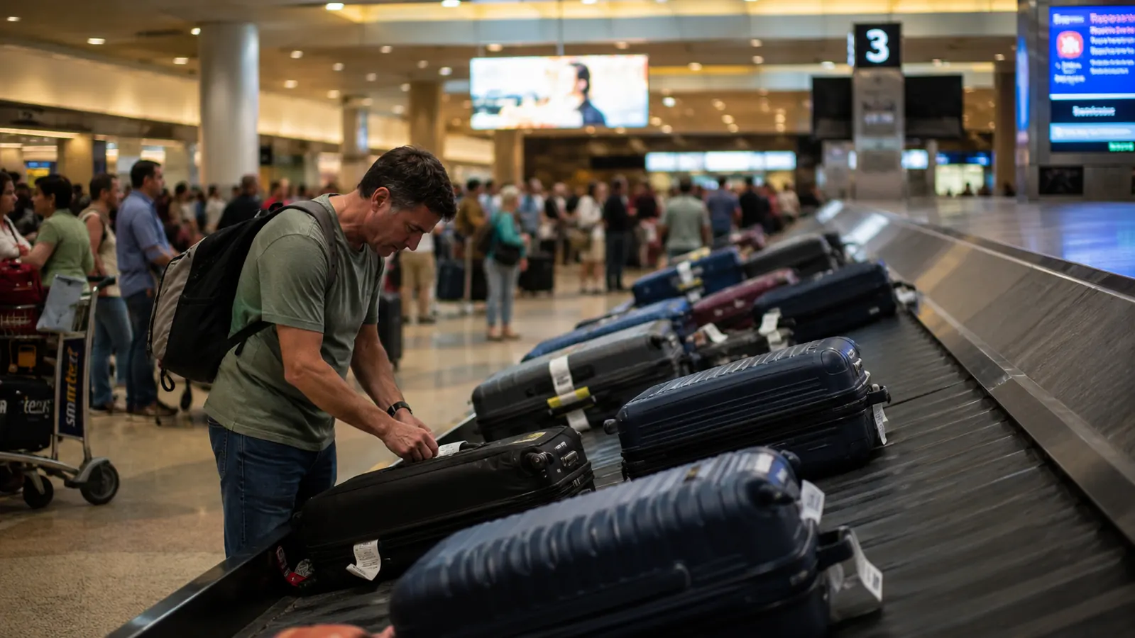 How to Spot Your Luggage Instantly on a Crowded Carousel